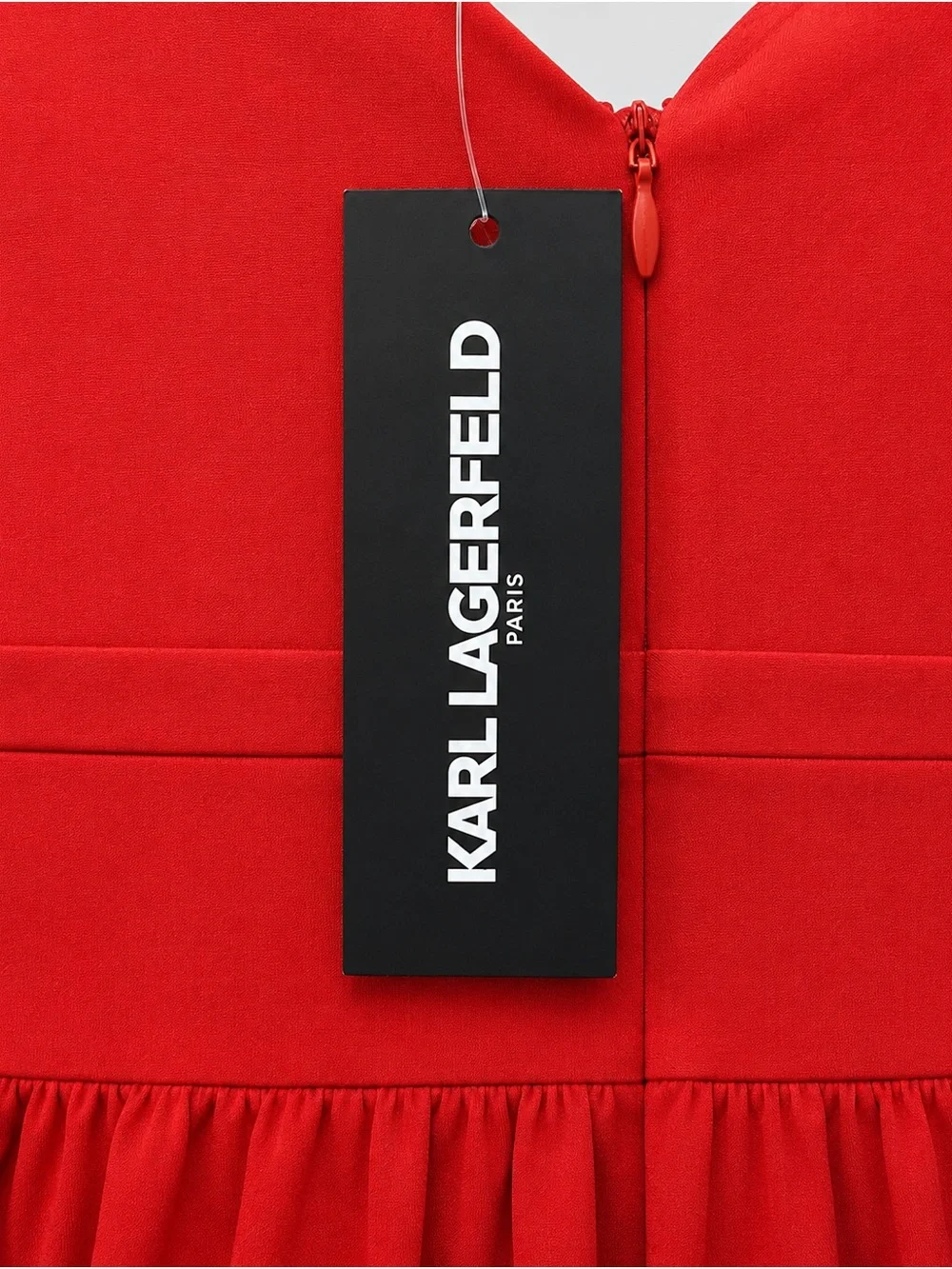Karl Lagerfeld Red Sleeveless Dress NWT
